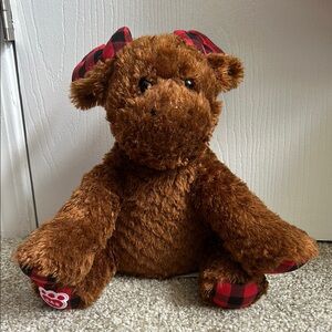Build-A-Bear Moose w/ heart beat